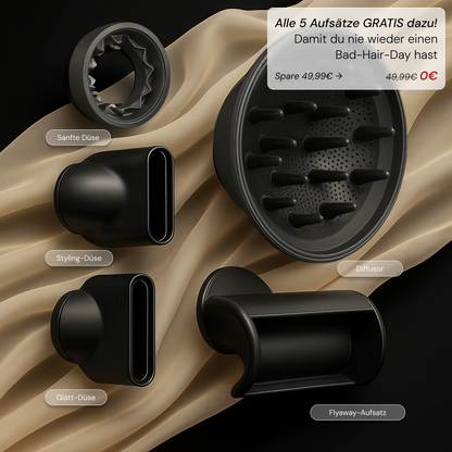 Loravel ProAir 5 in 1 Hochleistungsföhn